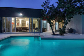 Ferienhaus mit Privatpool für 10 Personen ca 150 qm in Medulin, Istrien Südküste von Istrien